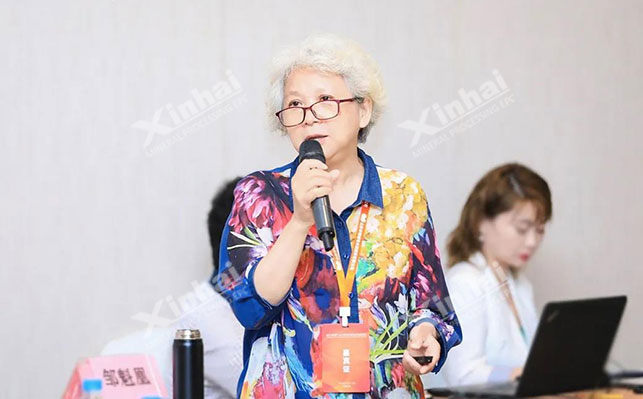 鑫海礦裝技術(shù)總監(jiān)鄒魁凰女士論壇演講 鑫海礦裝技術(shù)總監(jiān)鄒魁凰女士論壇演講